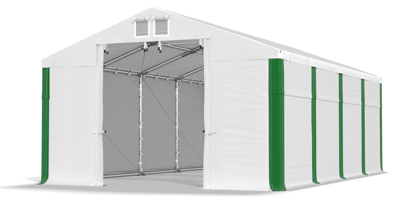 Brána stanu otvorená