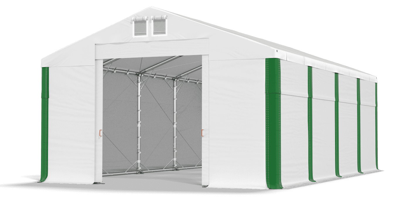 Brána stanu otvorená