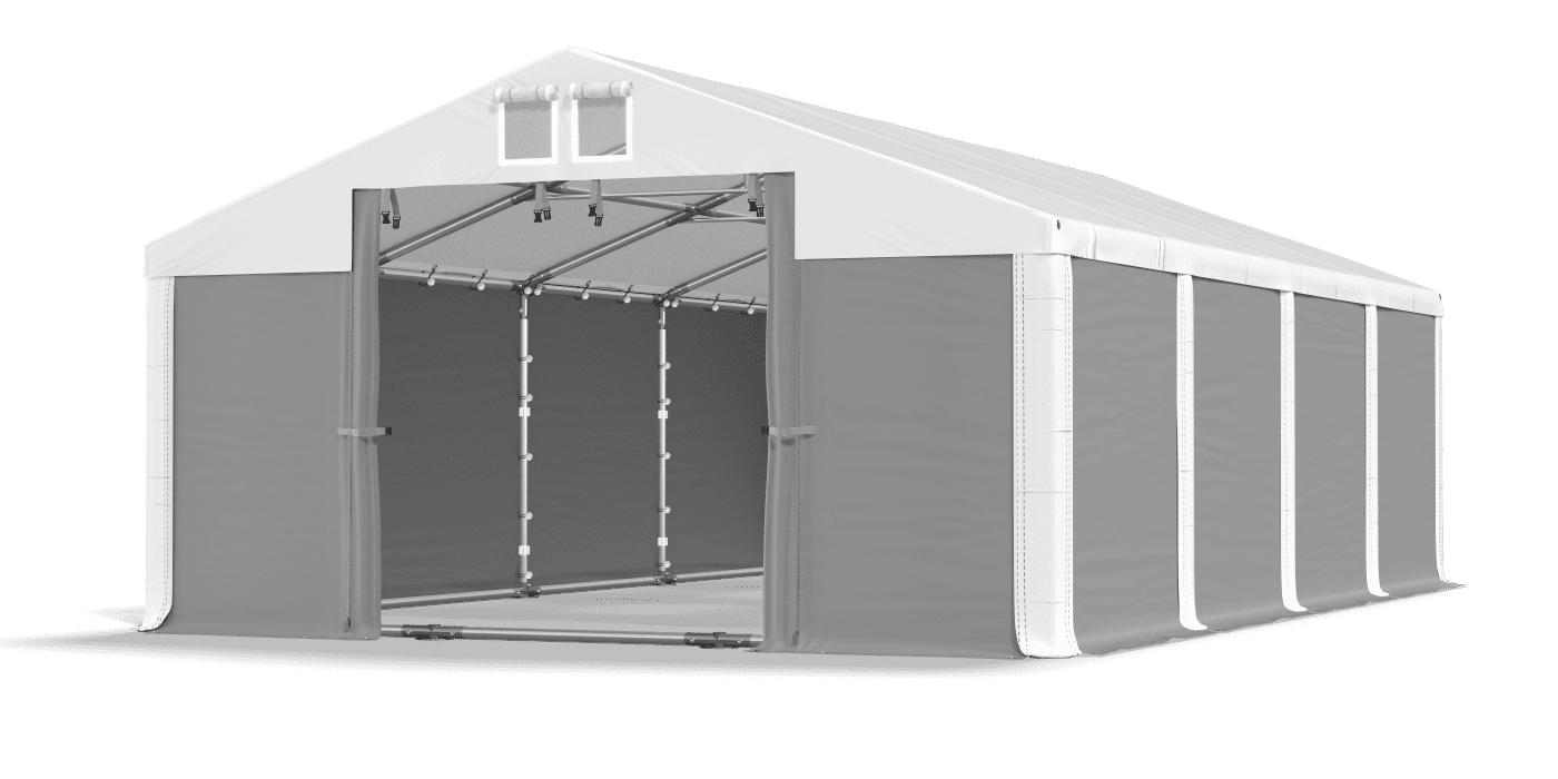 Brána stanu otvorená