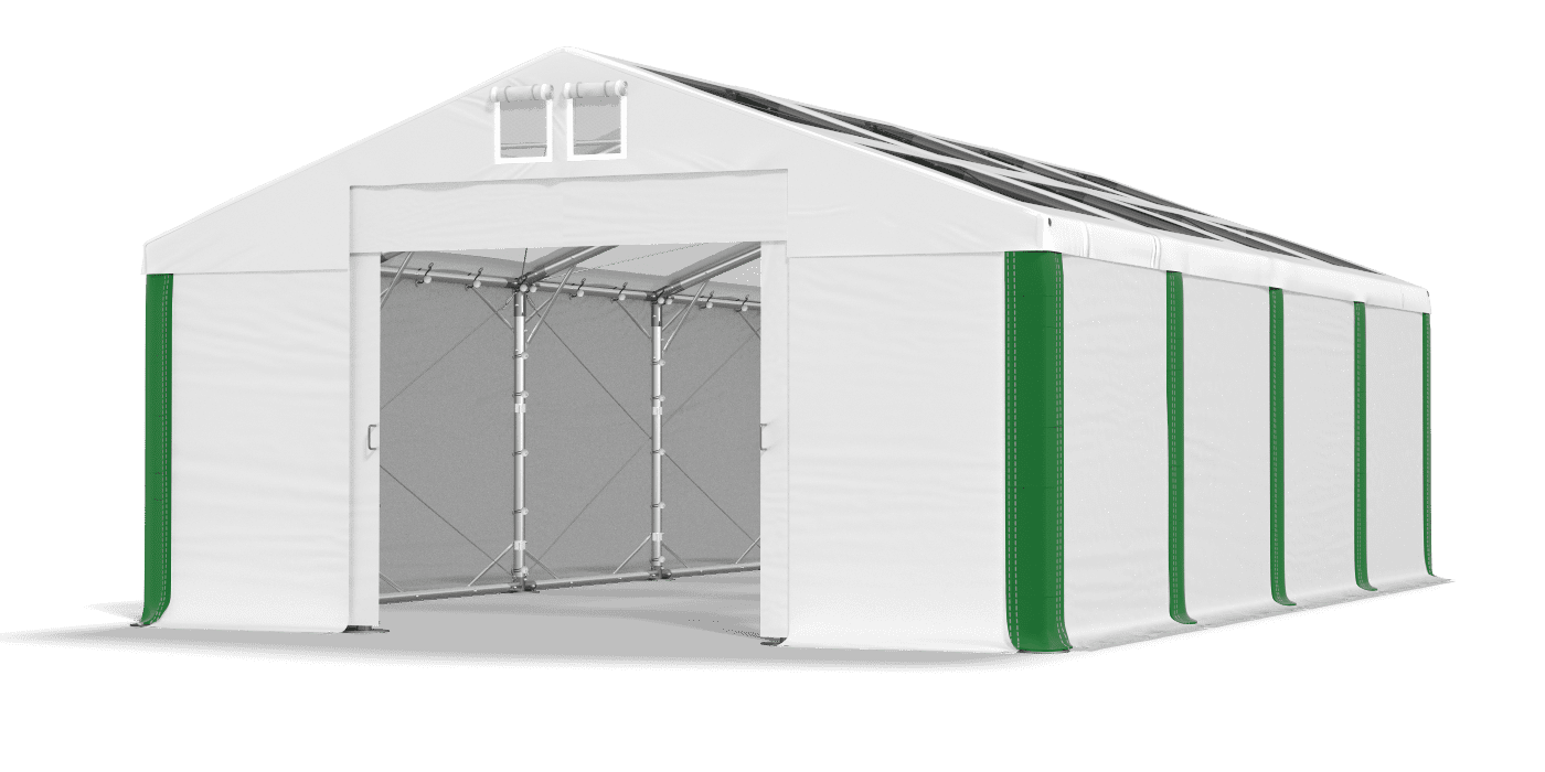 Brána stanu otvorená