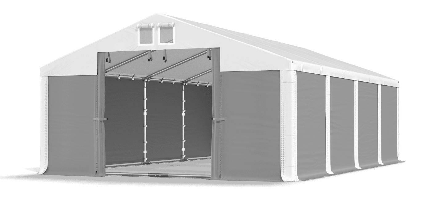 Brána stanu otvorená