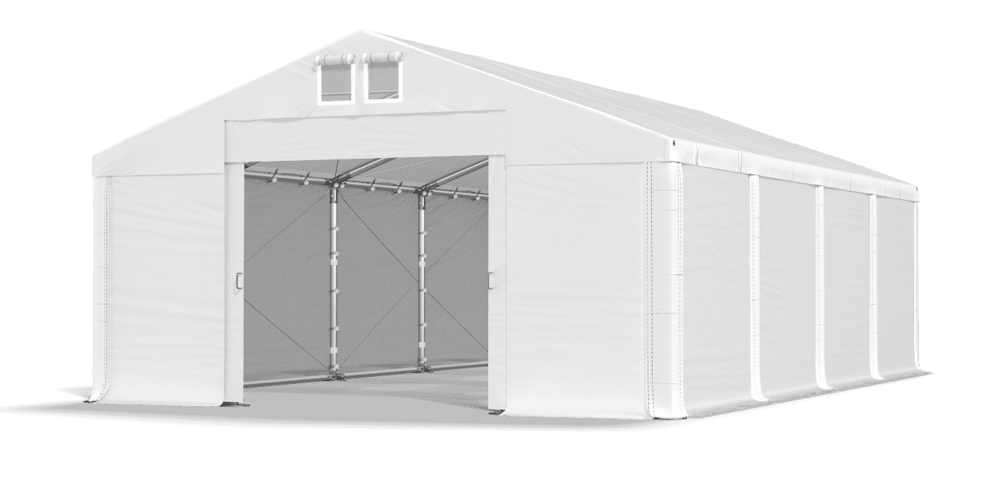 Brána stanu otvorená