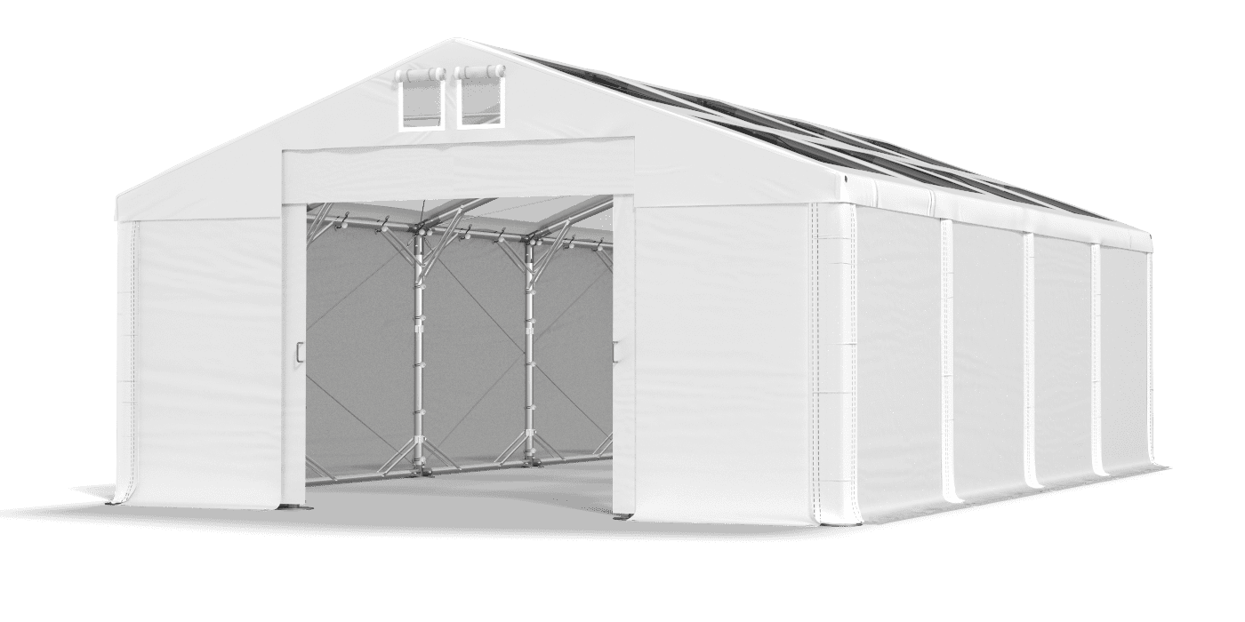 Brána stanu otvorená