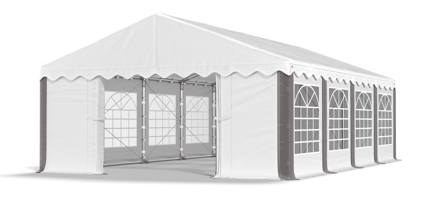 Brána stanu otvorená