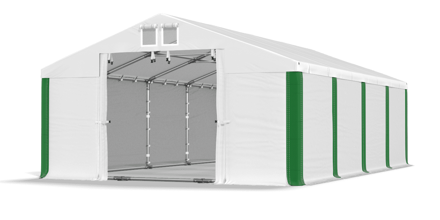 Brána stanu otvorená