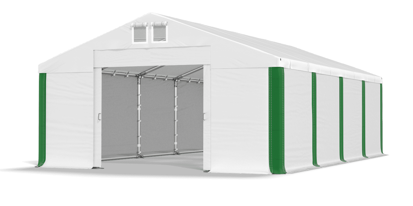 Brána stanu otvorená