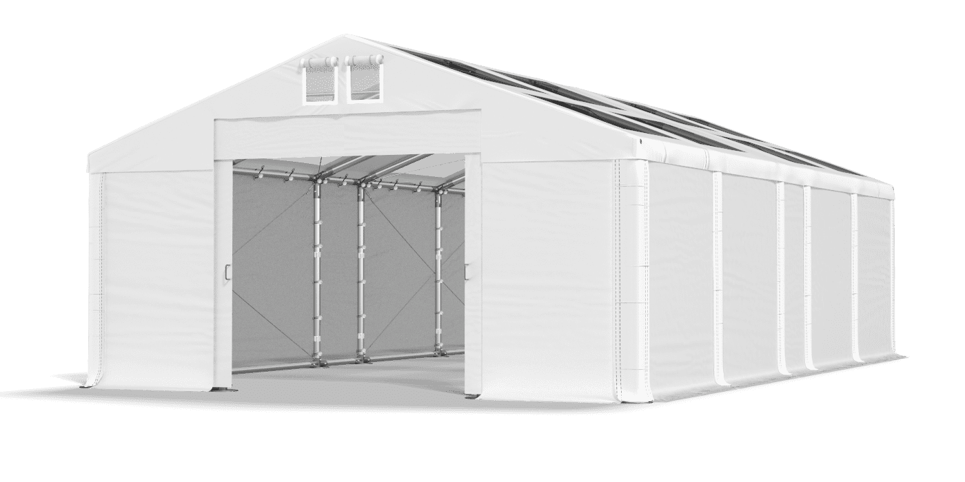 Brána stanu otvorená