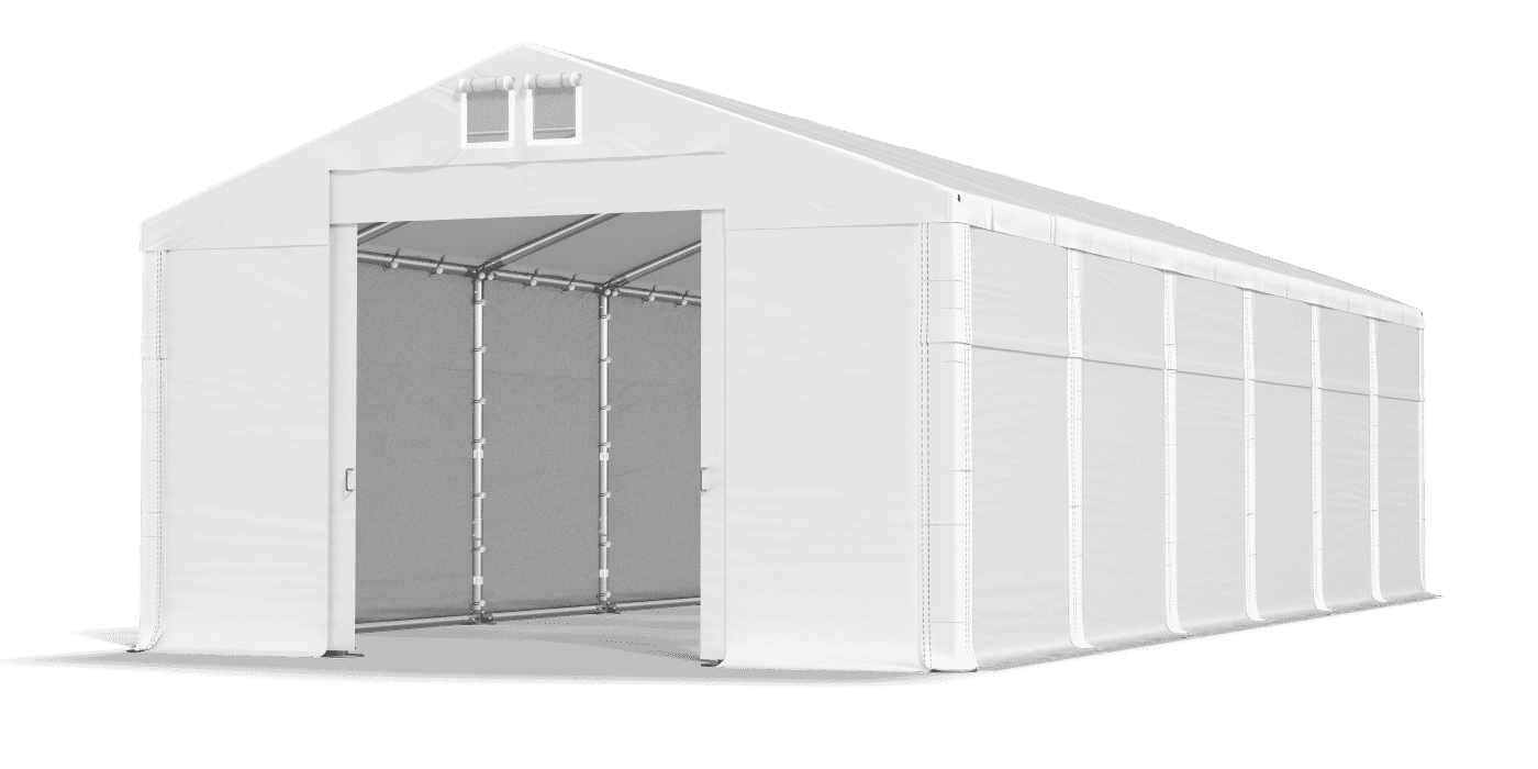 Brána stanu otvorená