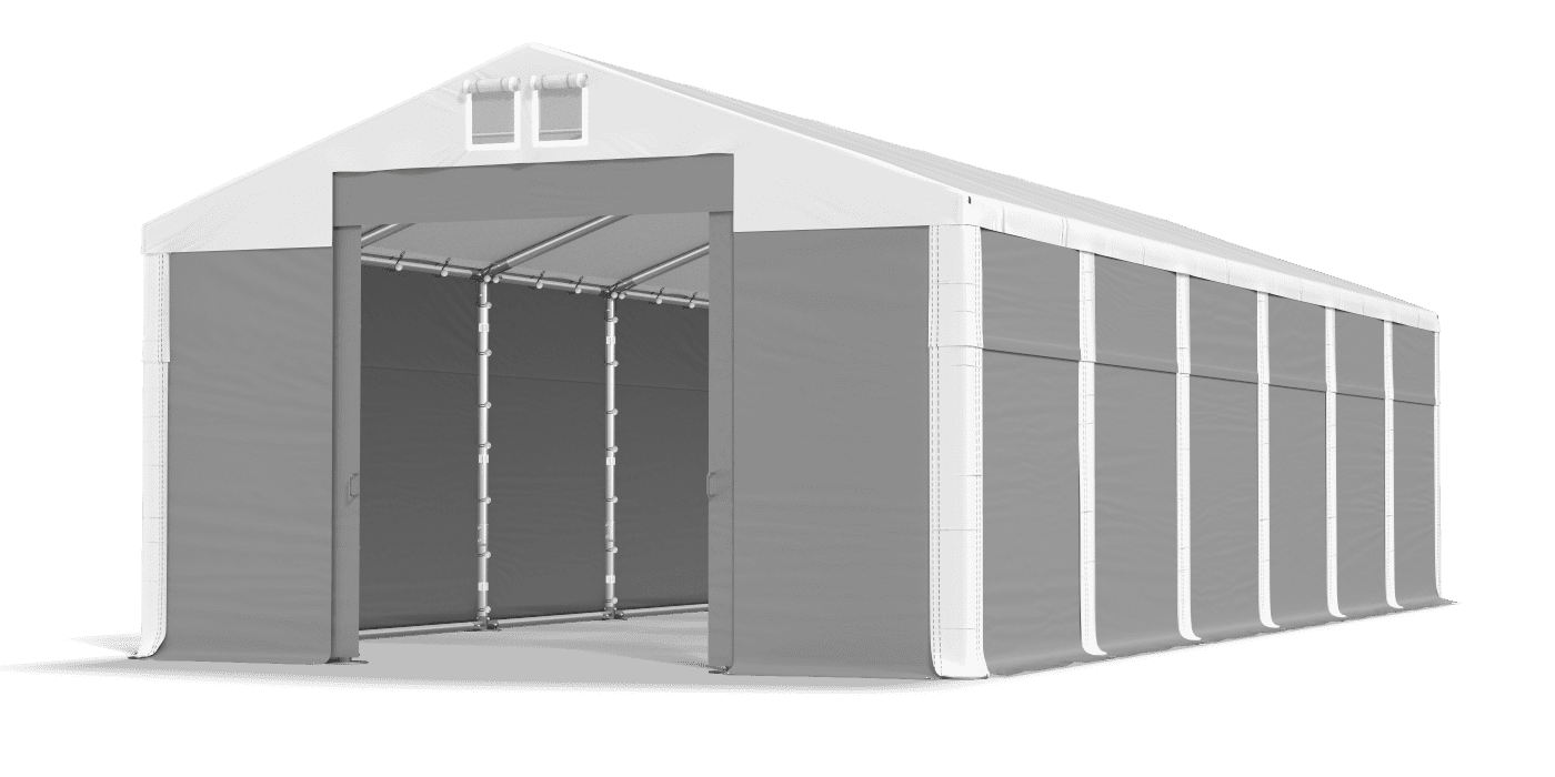 Brána stanu otvorená