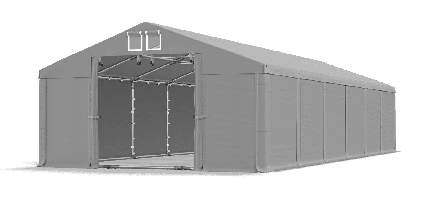 Brána stanu otvorená