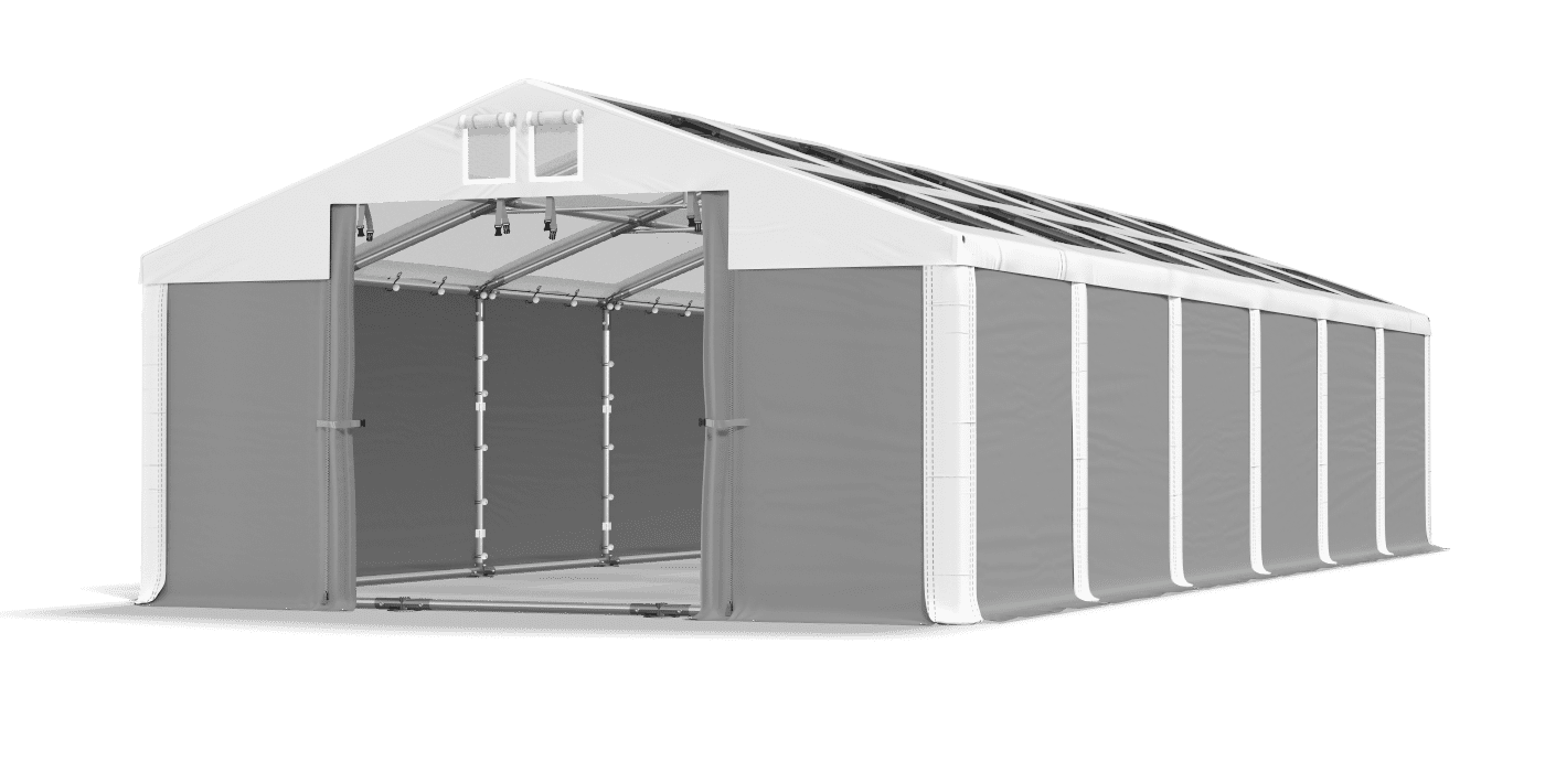 Brána stanu otvorená