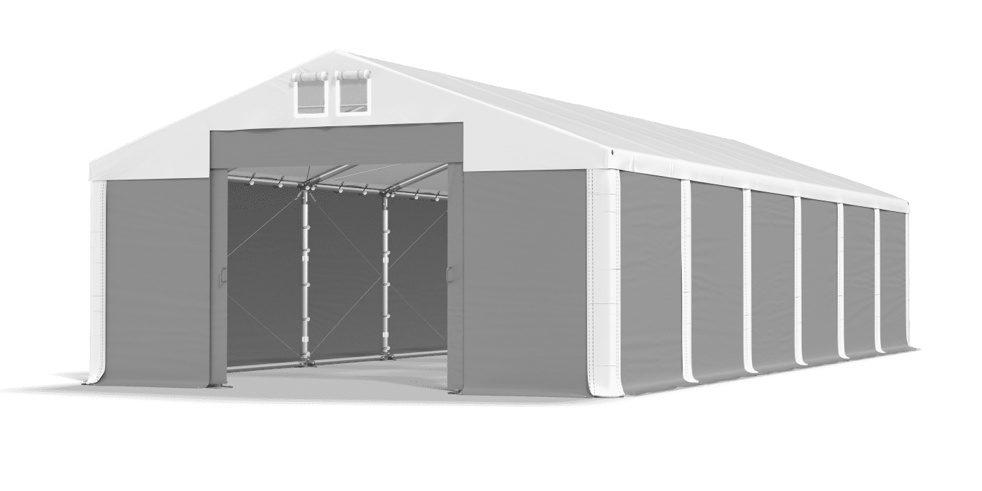 Brána stanu otvorená