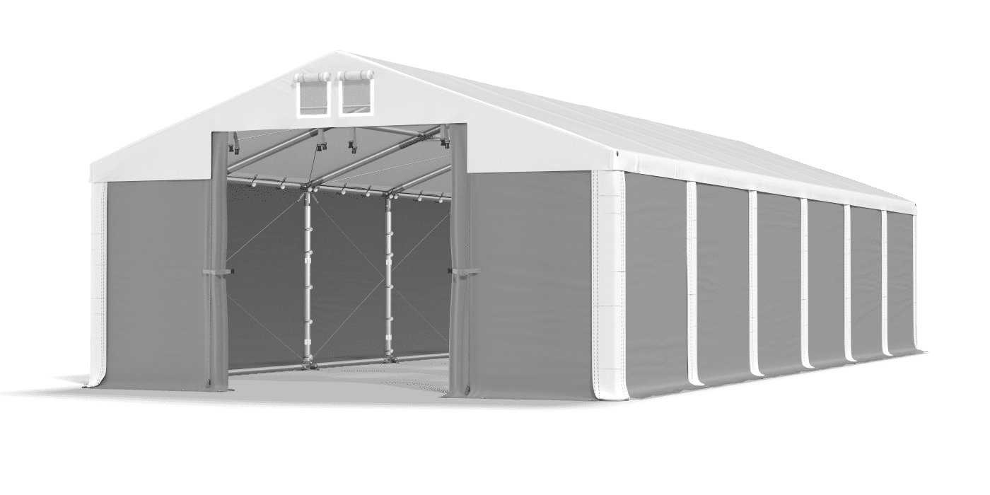 Brána stanu otvorená