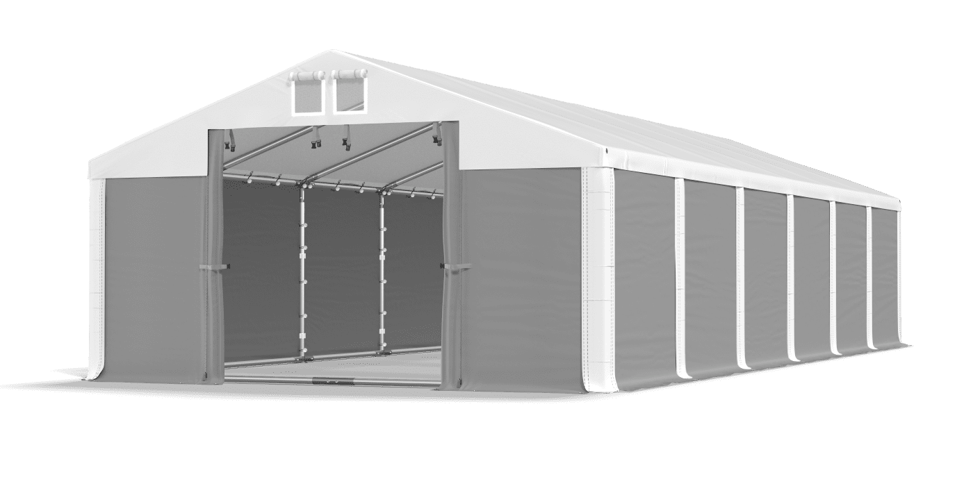 Brána stanu otvorená