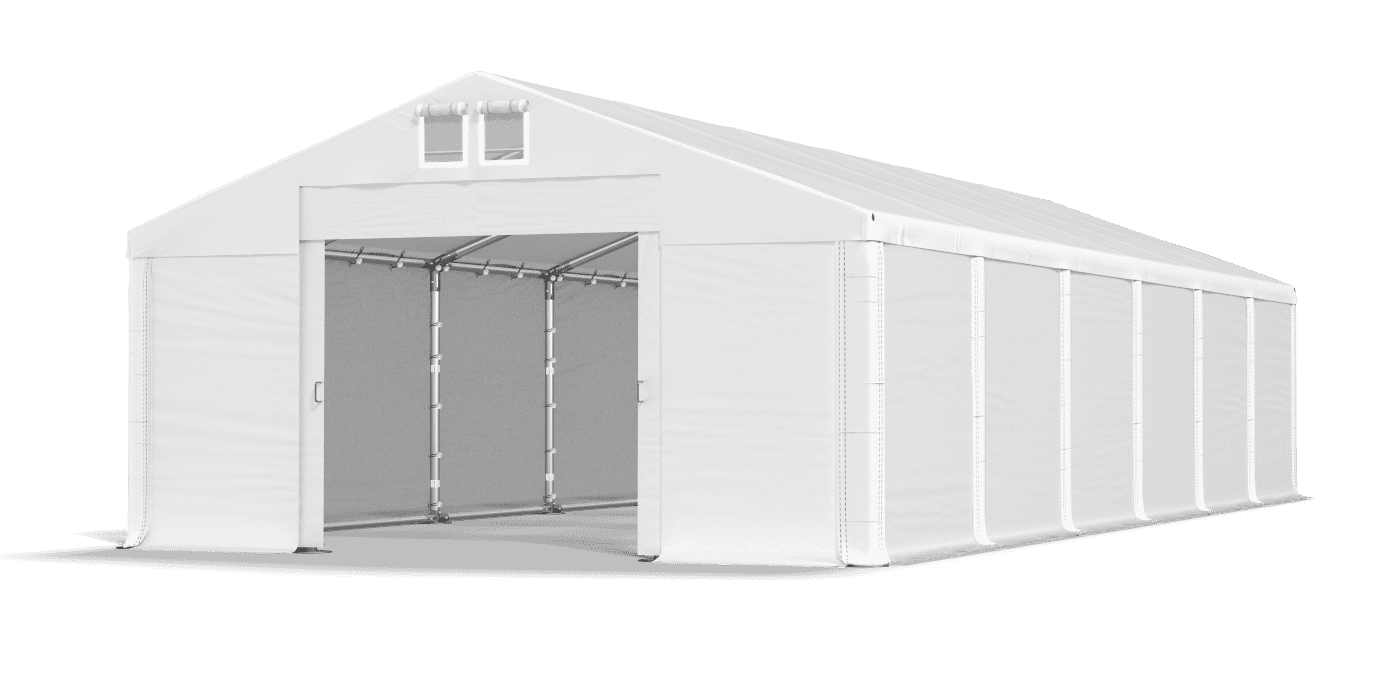 Brána stanu otvorená