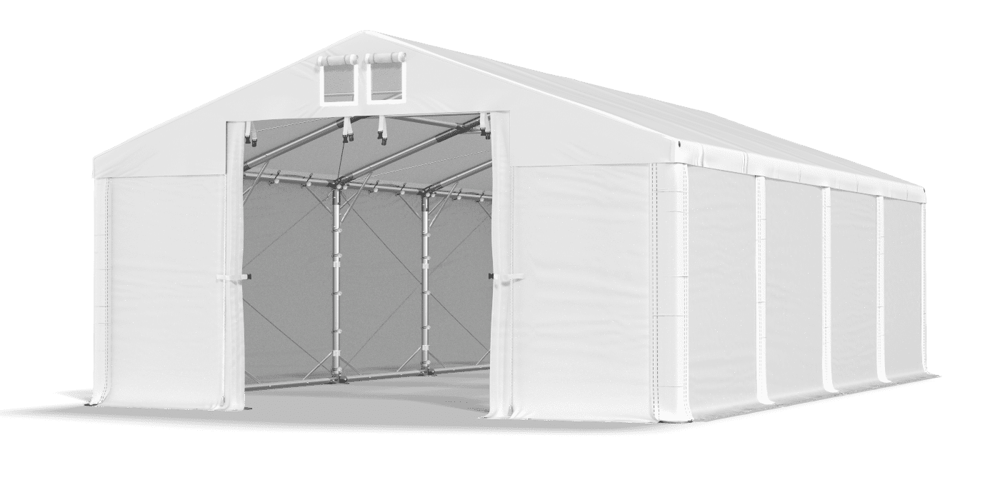 Brána stanu otvorená