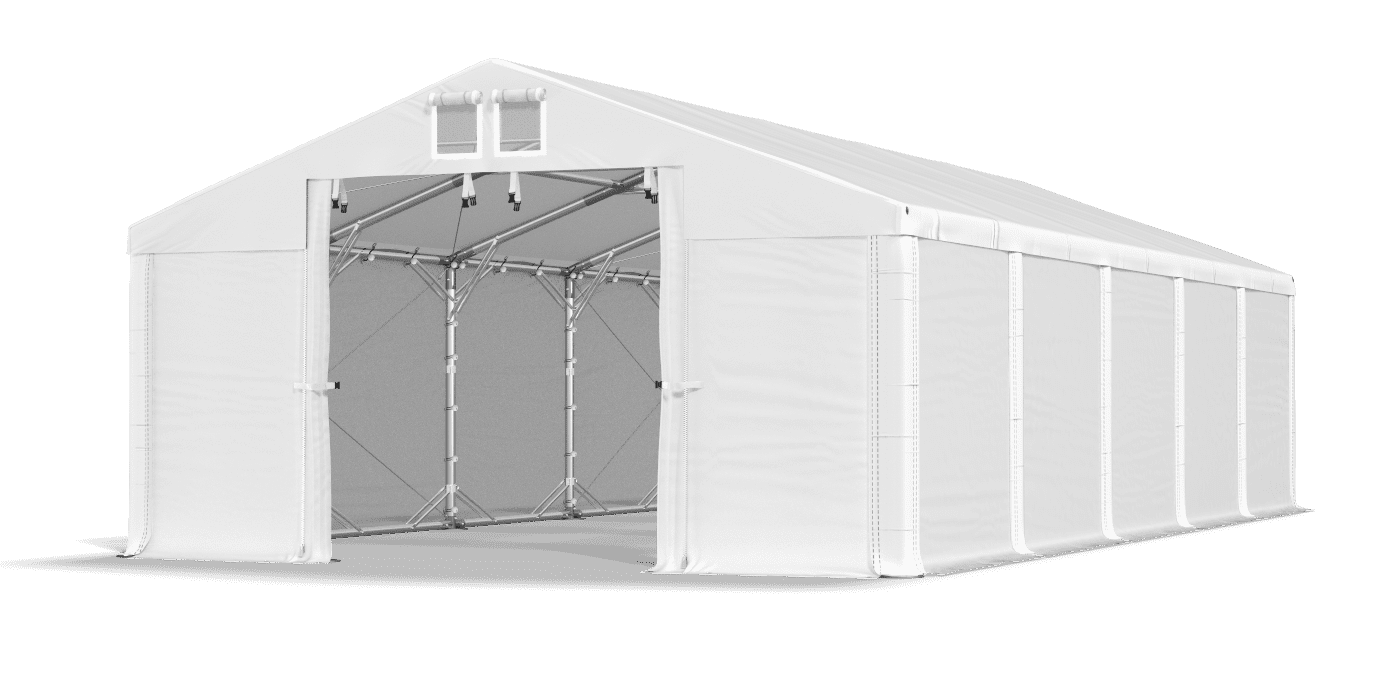 Brána stanu otvorená