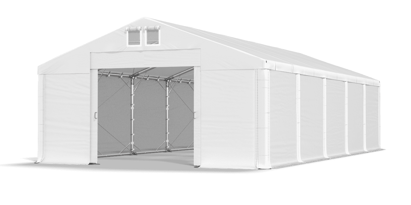 Brána stanu otvorená