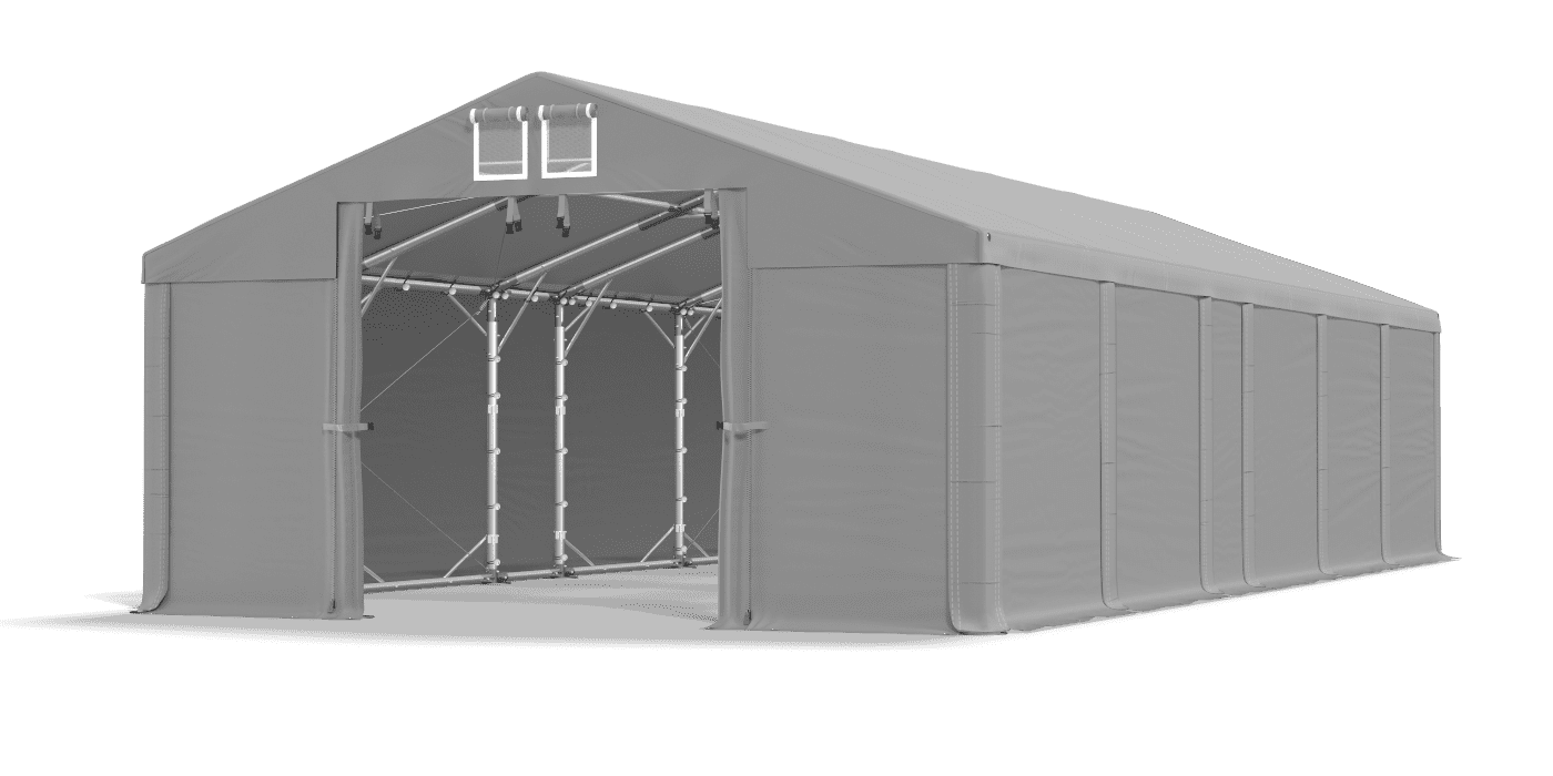 Brána stanu otvorená