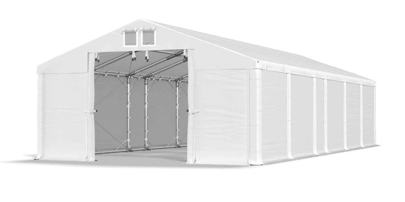 Brána stanu otvorená