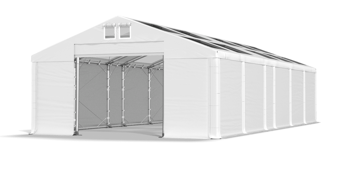 Brána stanu otvorená