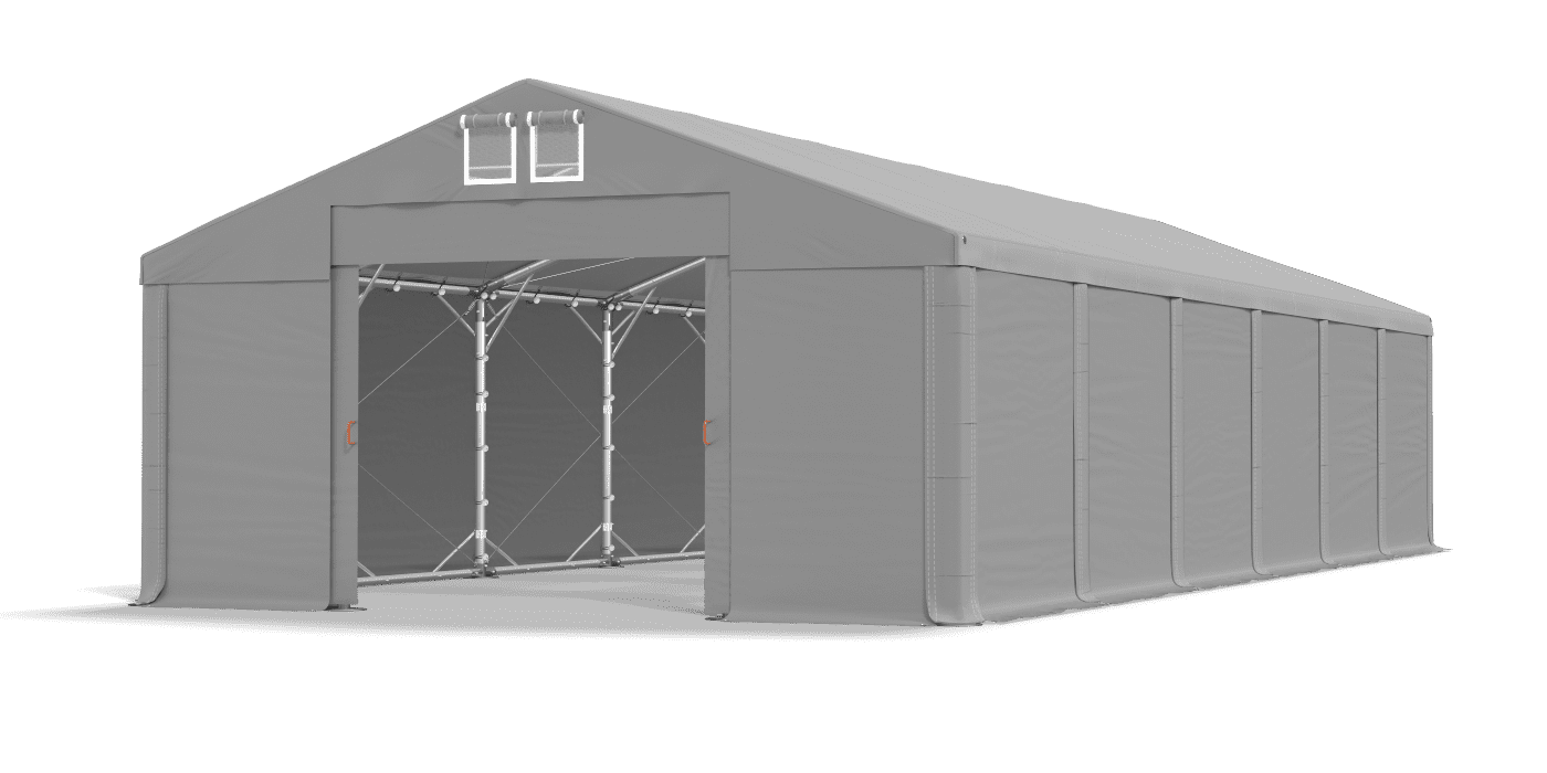 Brána stanu otvorená