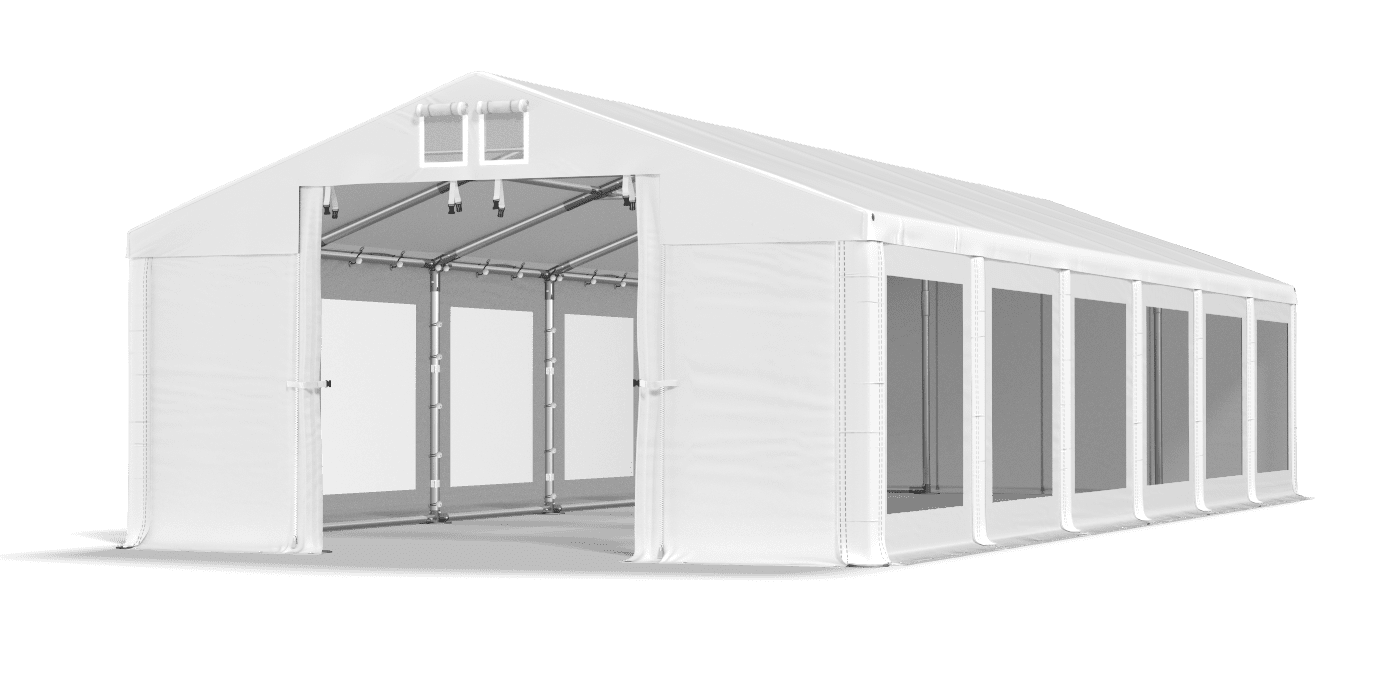 Brána stanu otvorená