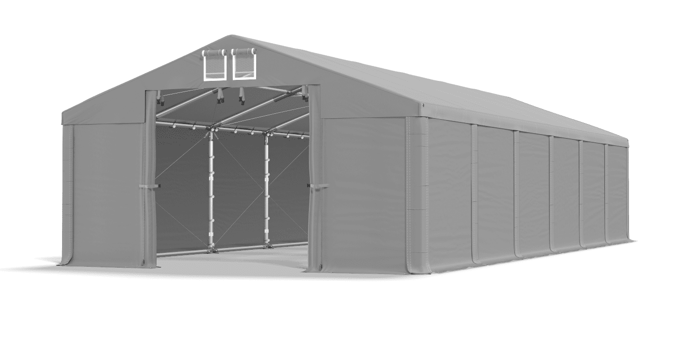 Brána stanu otvorená