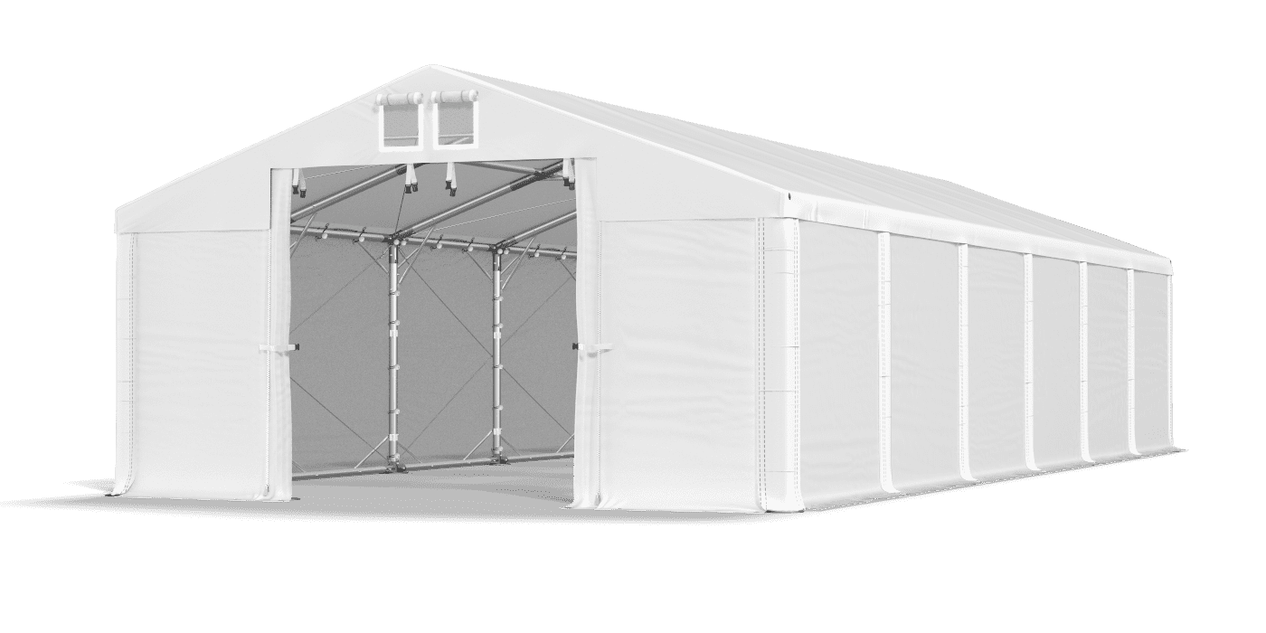 Brána stanu otvorená