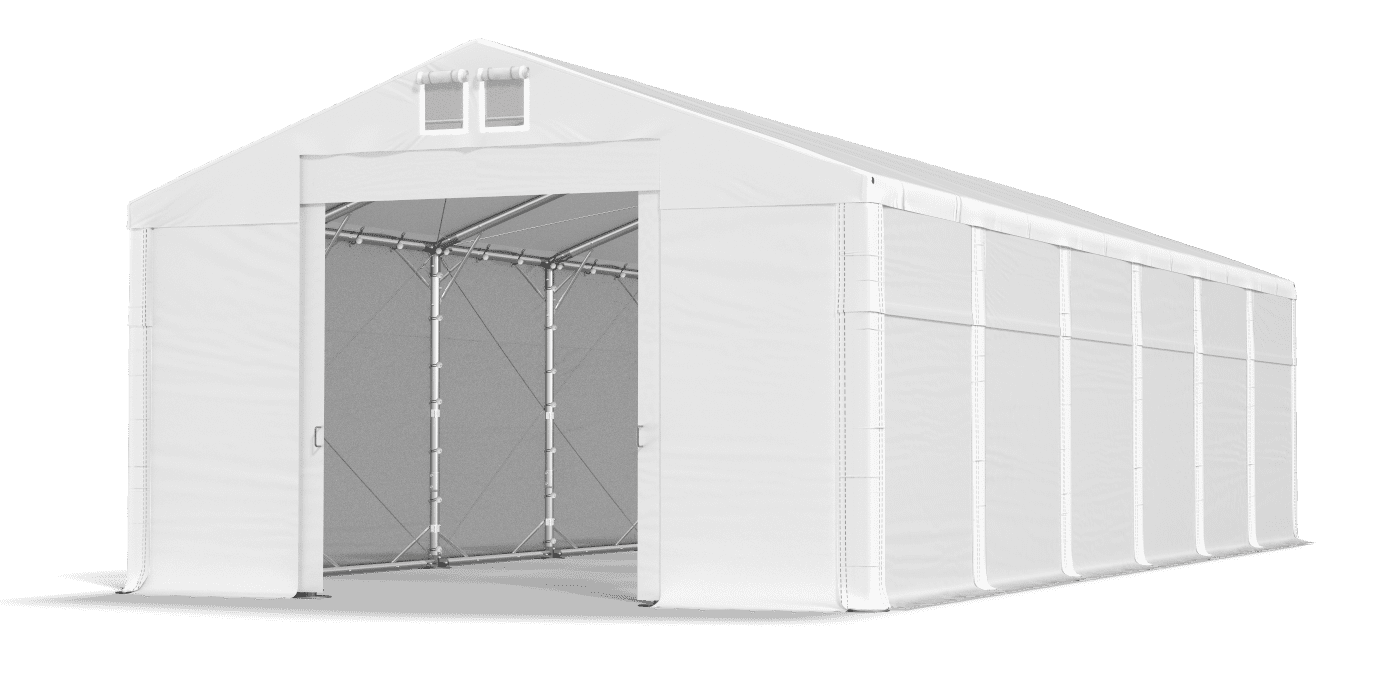 Brána stanu otvorená