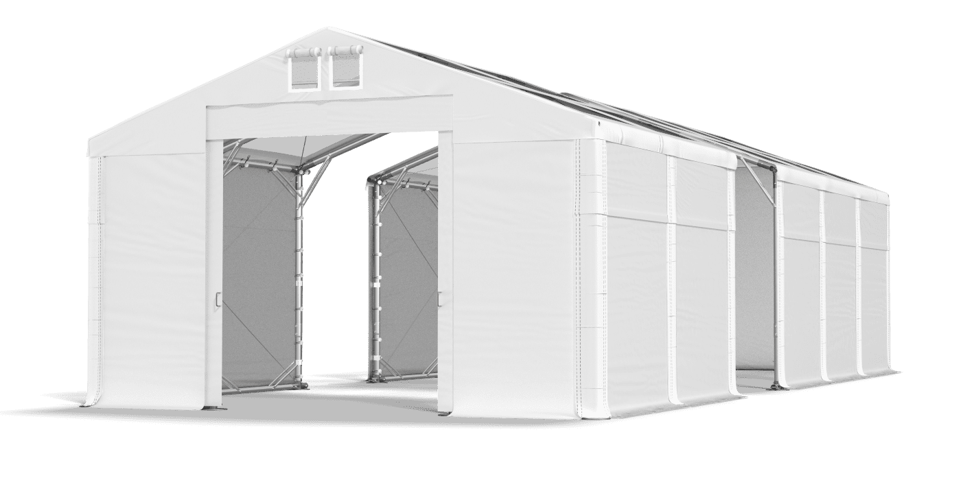 Brána stanu otvorená