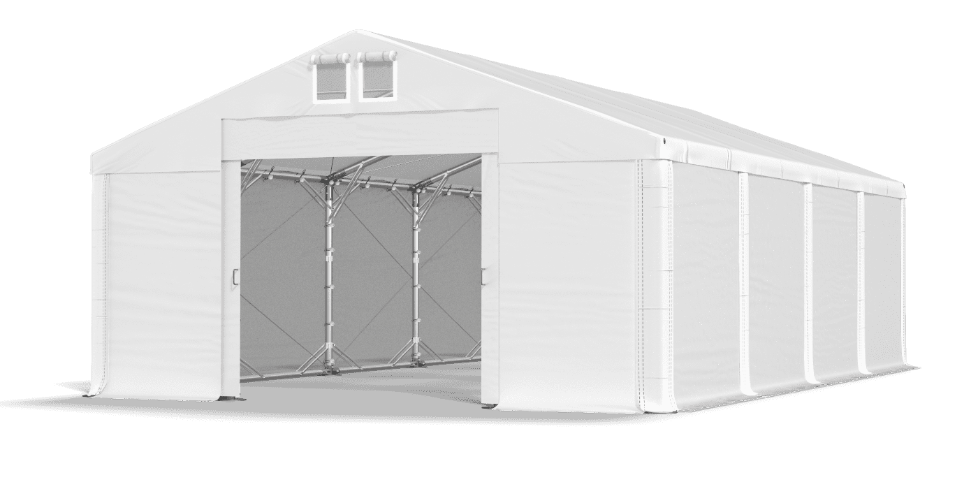 Brána stanu otvorená